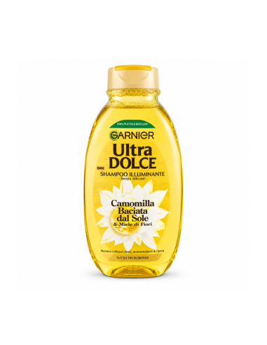 Shampoo Garnier Ultra Dolce Luminosità e Morbidezza per Capelli Chiari