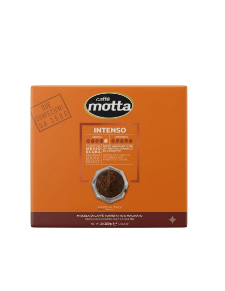 Caffè Motta Macinato Intenso - 2 x 250 gr