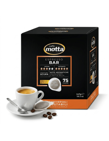 Caffè Motta Espresso Bar, Cialde per un Espresso dal Profilo Deciso