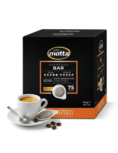 Caffè Motta Espresso Bar Krachtige Italiaanse Koffiepads
