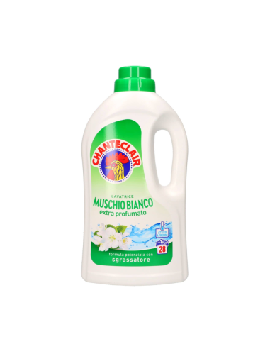 Chanteclair Washing Machine White Musk 28 washes - 1260 ml - Free shipping delivered to EUROPE and UK