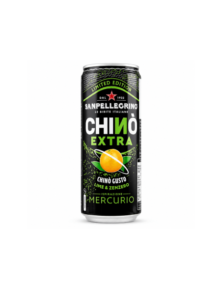 San Pellegrino Chinò Extra gusto Lime e Zenzero - 33 cl