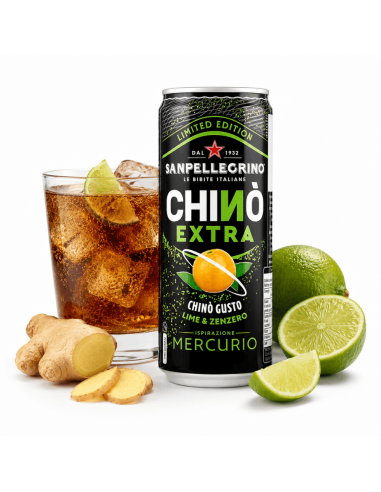 San Pellegrino Chinò Extra con Lime e Zenzero