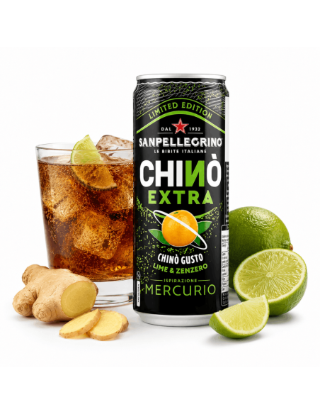 San Pellegrino Chinò Extra con Lime e Zenzero