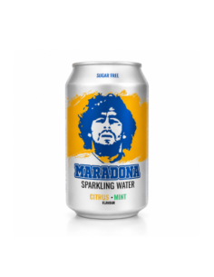 Vitamizu Maradona Acqua Frizzante gusto Agrumi e Menta - 330 ml