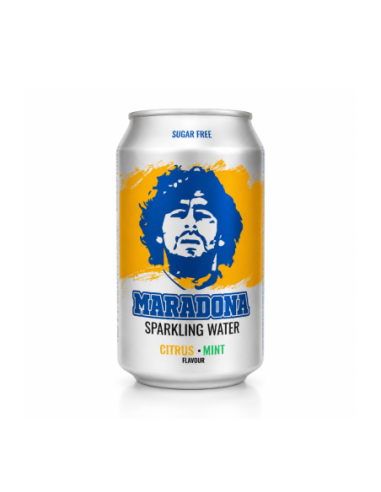 Vitamizu Maradona Acqua Frizzante gusto Agrumi e Menta - 330 ml