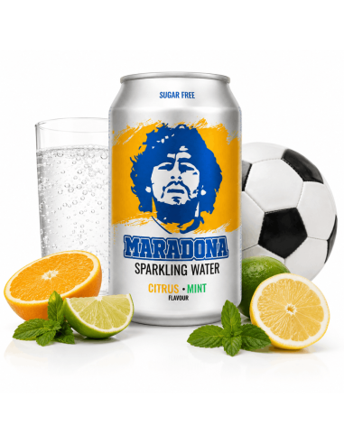 Vitamizu Maradona Citrus and Mint Flavored Sparkling Water