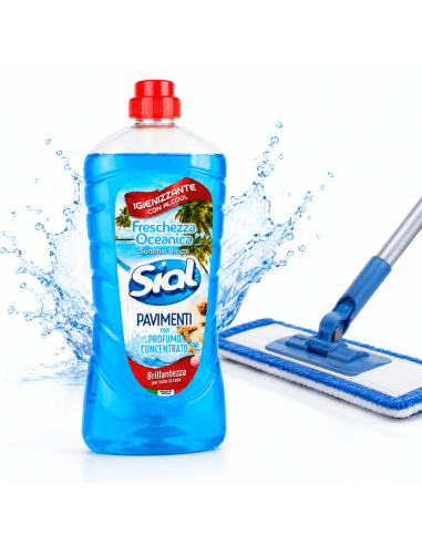 Sial Bodenreiniger Ozeanfrische für glänzende Oberflächen