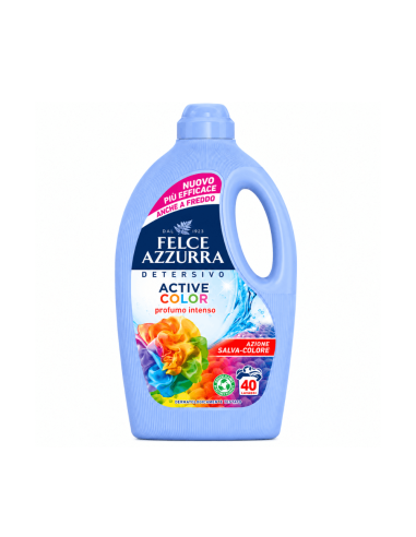 Felce Azzurra Active Color Detergent Vibrant Colors, Gentle Cleaning