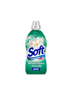 Soft Ammorbidente Concentrato Muschio Bianco e Smeraldo - 680 ml