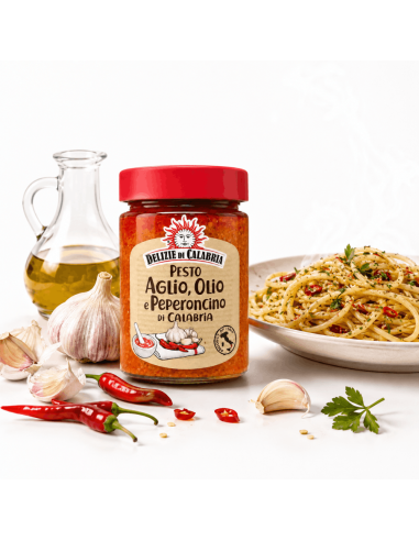 Aglio Olio e Peperoncino Pesto | Delizie di Calabria