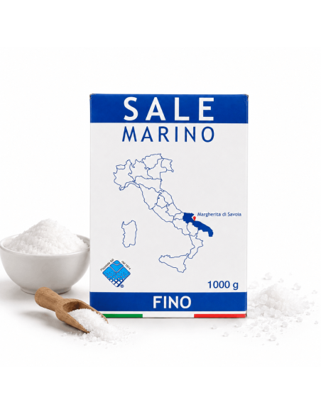 Fine Sea Salt from Margherita di Savoia for Cooking