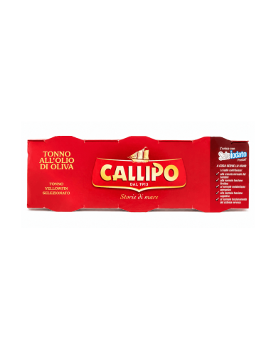 Callipo Tuna in Olive Oil – Yellowfin Tuna