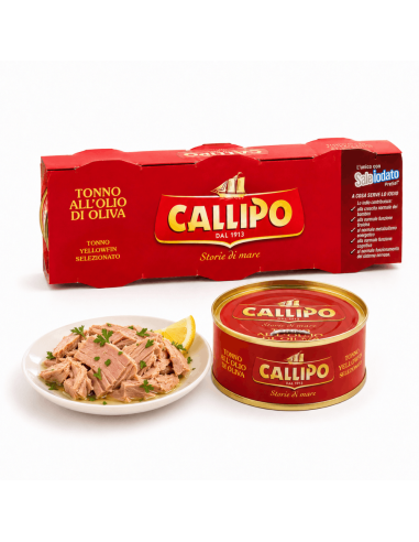 Callipo Tuna in Olive Oil – Yellowfin Tuna