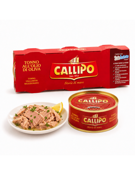 Callipo Tuna in Olive Oil – Yellowfin Tuna