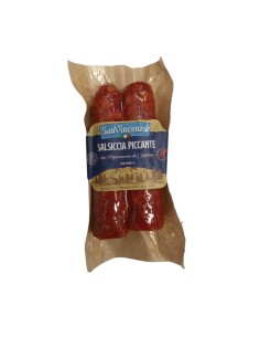 San Vincenzo Scharfe Lange Wurst - ca. 300 g - Kostenloser Versand nach Europa und Großbritannien