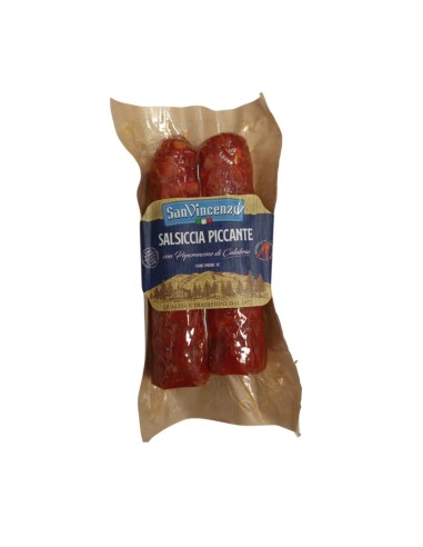 San Vincenzo Saucisse Longue Épicée - env. 300 g - Livraison gratuite en EUROPE et au Royaume-Uni