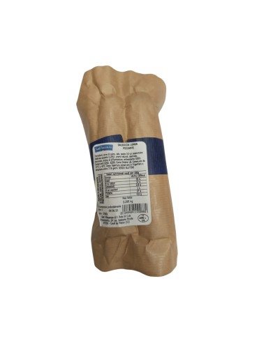 San Vincenzo Saucisse Longue Épicée - env. 300 g - Livraison gratuite en EUROPE et au Royaume-Uni
