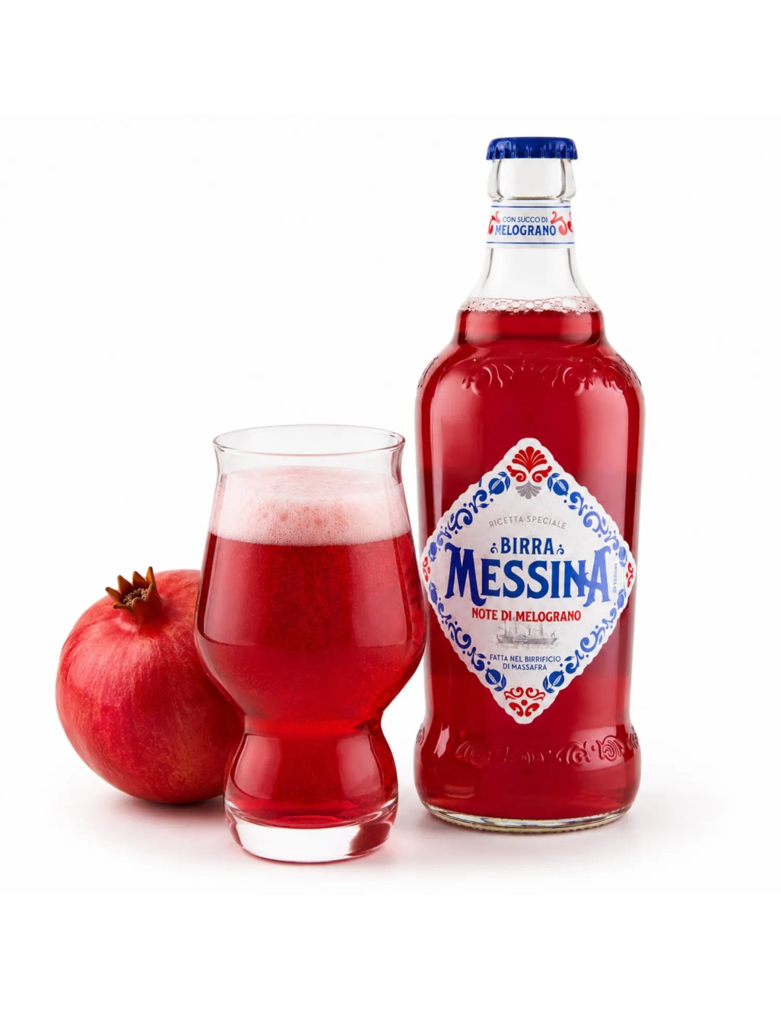 Birra Messina Note di Melograno | Lager mit Granatapfel