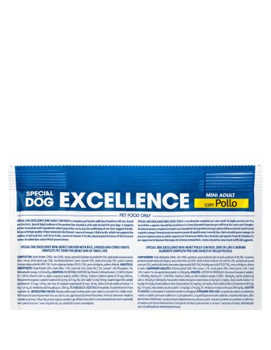 Monge Special Dog Excellence Mini Adult Kip