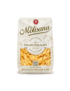 La Molisana 106 Pâtes Pantacce Toscane - 500 gr - Livraison gratuite en EUROPE et au Royaume-Uni