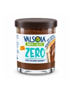 Valsoia crema spalmabile alle nocciole e cacao zero zuccheri aggiunti