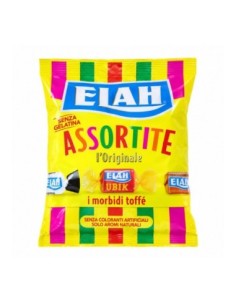 Elah l'Originale Assorti Toffee Snoepjes 150 g voorkant verpakking