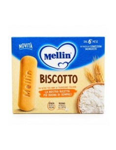 Mellin Biscotto Baby Biscuits 6+ Months 360 g front of pack