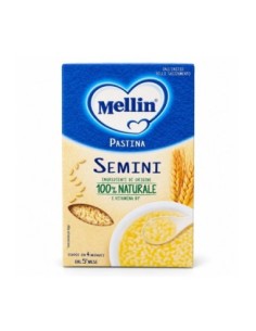 Mellin Semini Babypasta voorkant van de verpakking