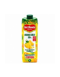 Del Monte Gold 100% Ananassaft Vorderseite der Verpackung