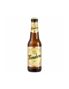 Menabrea Original bière italienne 33 cl - bouteille vue de face