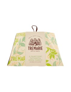 Tre Marie Il Panettone Tuttuvetta Without Candied Fruit front of pack