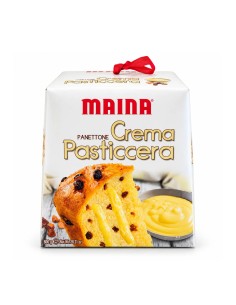 Maina Panettone Crema Pasticcera front packaging