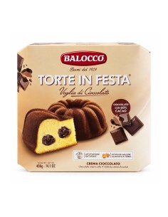 Balocco Torte in Festa Chocolate Cream Cake front packaging
