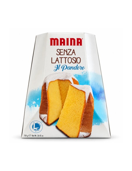 Maina Lactose Free Pandoro front packaging