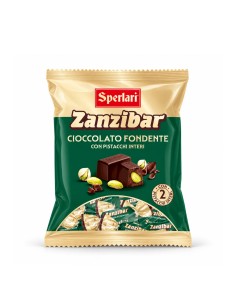 Sperlari Zanzibar with Dark Chocolate and Pistachio - 117 gr - Free shipping delivered to EUROPE and UK