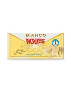 Novi Weiße Schokoladentafel - 100 gr - Kostenloser Versand nach Europa und Großbritannien
