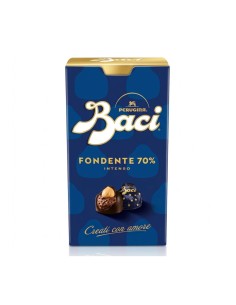 Perugina Baci Bijou Fondentissimo - Dunkel 70% - 200 gr - Kostenloser Versand nach Europa und Großbritannien