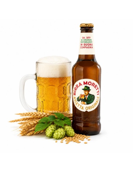 Birra Moretti Ricetta Originale Lager Beer | Italian Lager