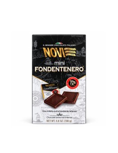 Novi Mini Zartbitterschokolade im Beutel - 160 gr - Kostenloser Versand nach Europa und Großbritannien