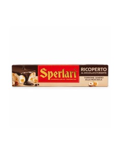 Sperlari Soft Hazelnut Nougat Covered with Dark Chocolate, front of pack