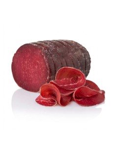 Rigamonti Bresaola Punta d’Anca della Valtellina IGP en tranches