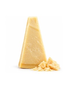 Parmigiano Reggiano affiné 18 mois AOP morceau avec copeaux de fromage