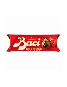 Baci Perugina Cremoso al Latte voorkant van de 3-stuks verpakking