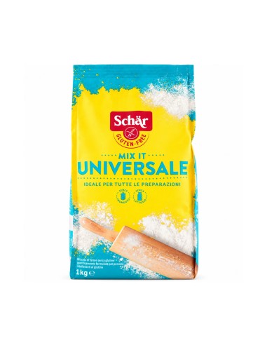 Schar Farina Mix It Universal Glutenfrei - 1 kg - Kostenloser Versand nach Europa und Großbritannien