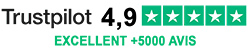 Vico Food Box 4.9 rating on Trustpilot