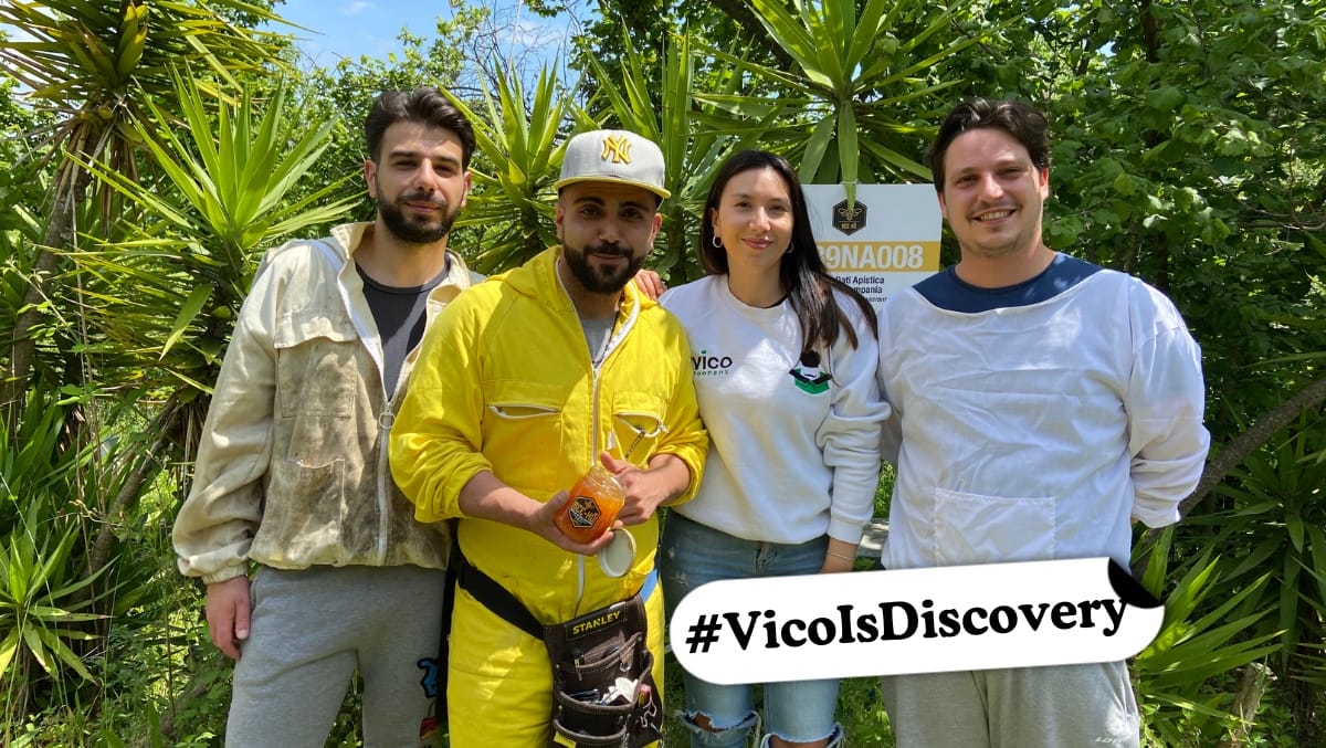La nostra visita alle pendici del Vesuvio per la salvaguardia delle api
