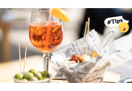 Apéritif italien : Aperol spritz et antipasti