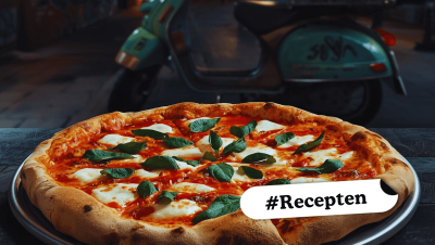 Pizza's klaar op dezelfde dag: Margherita en Marinara uit de oven